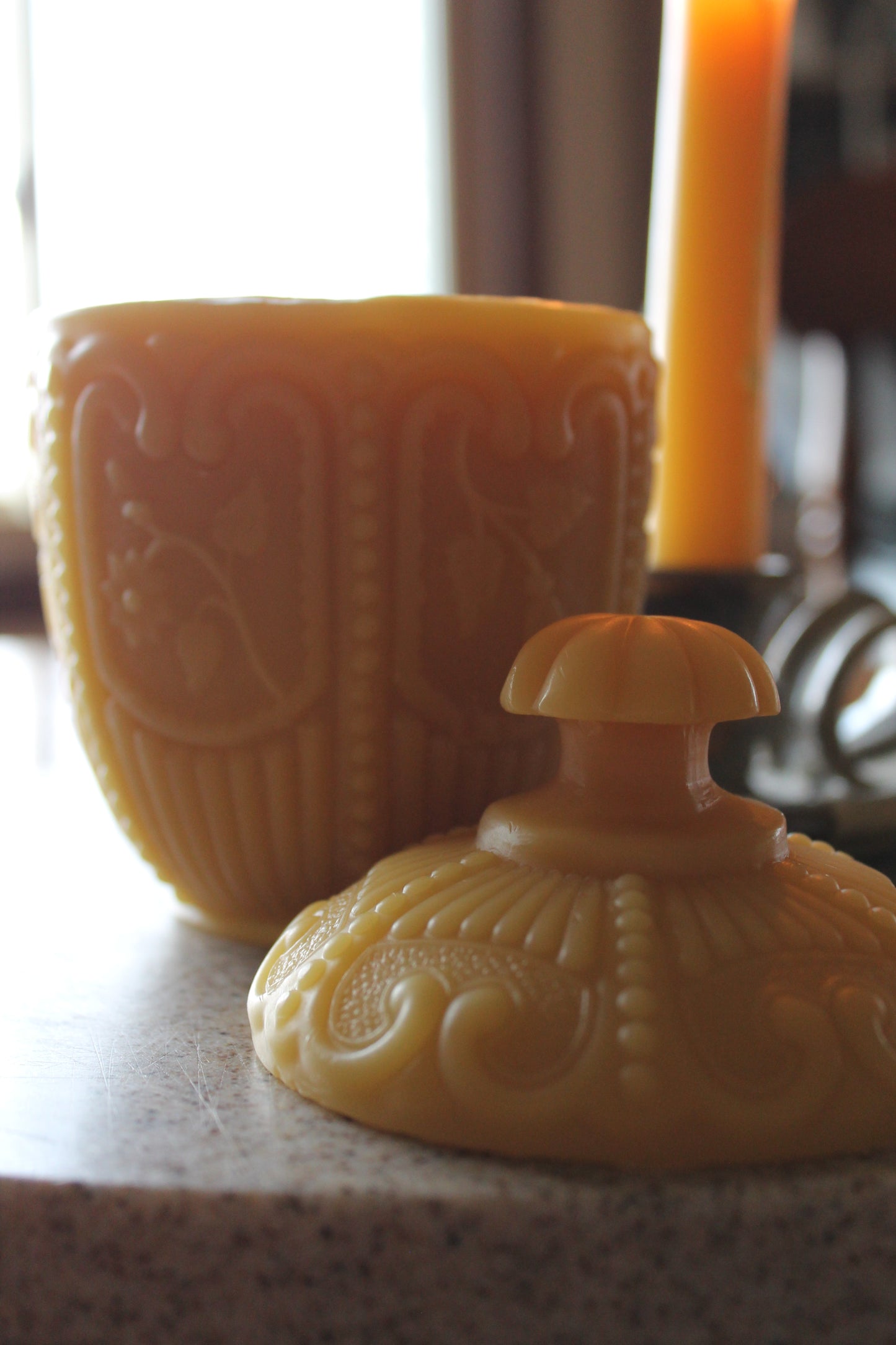 Candy Dish Candle