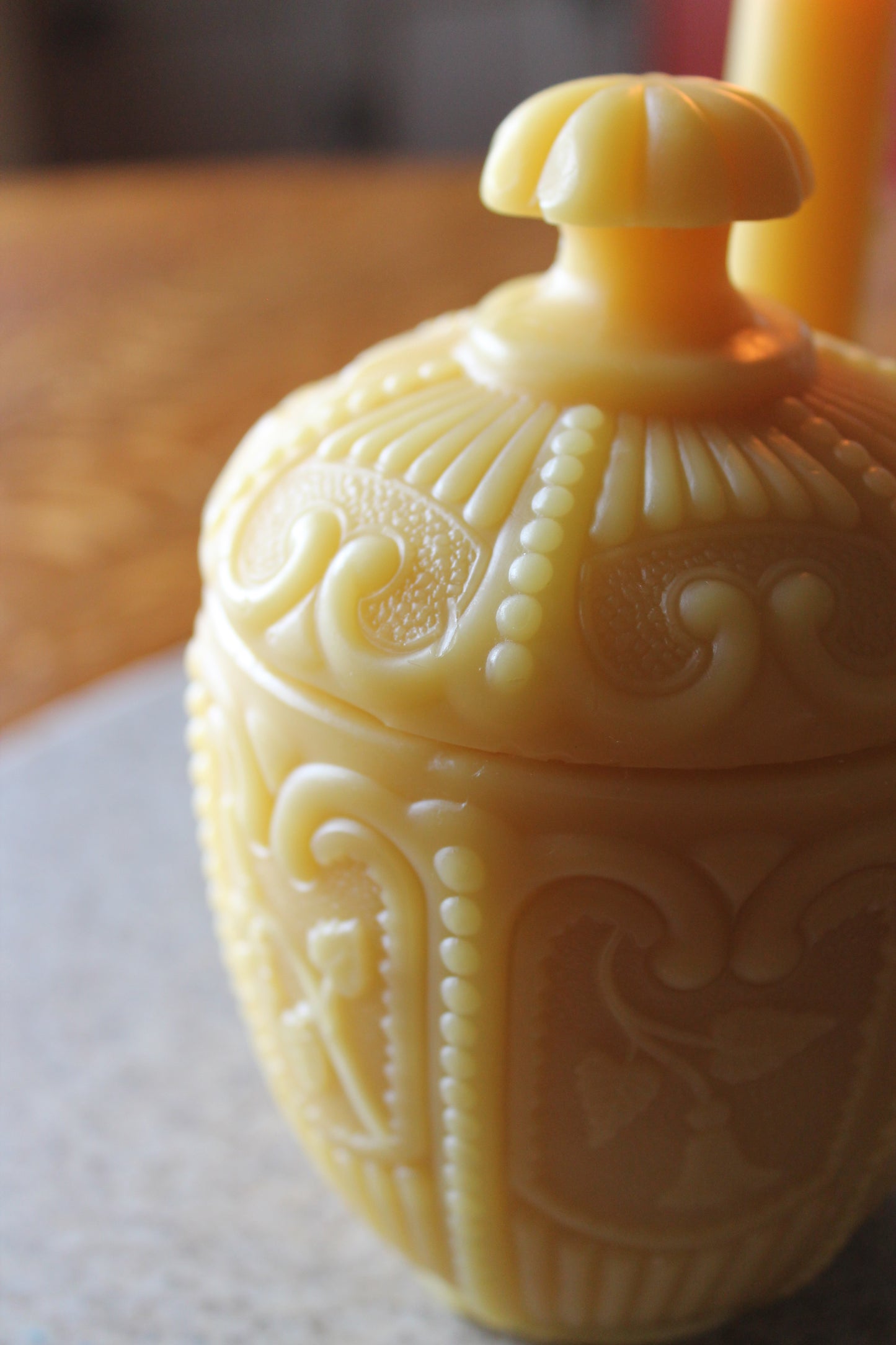 Candy Dish Candle