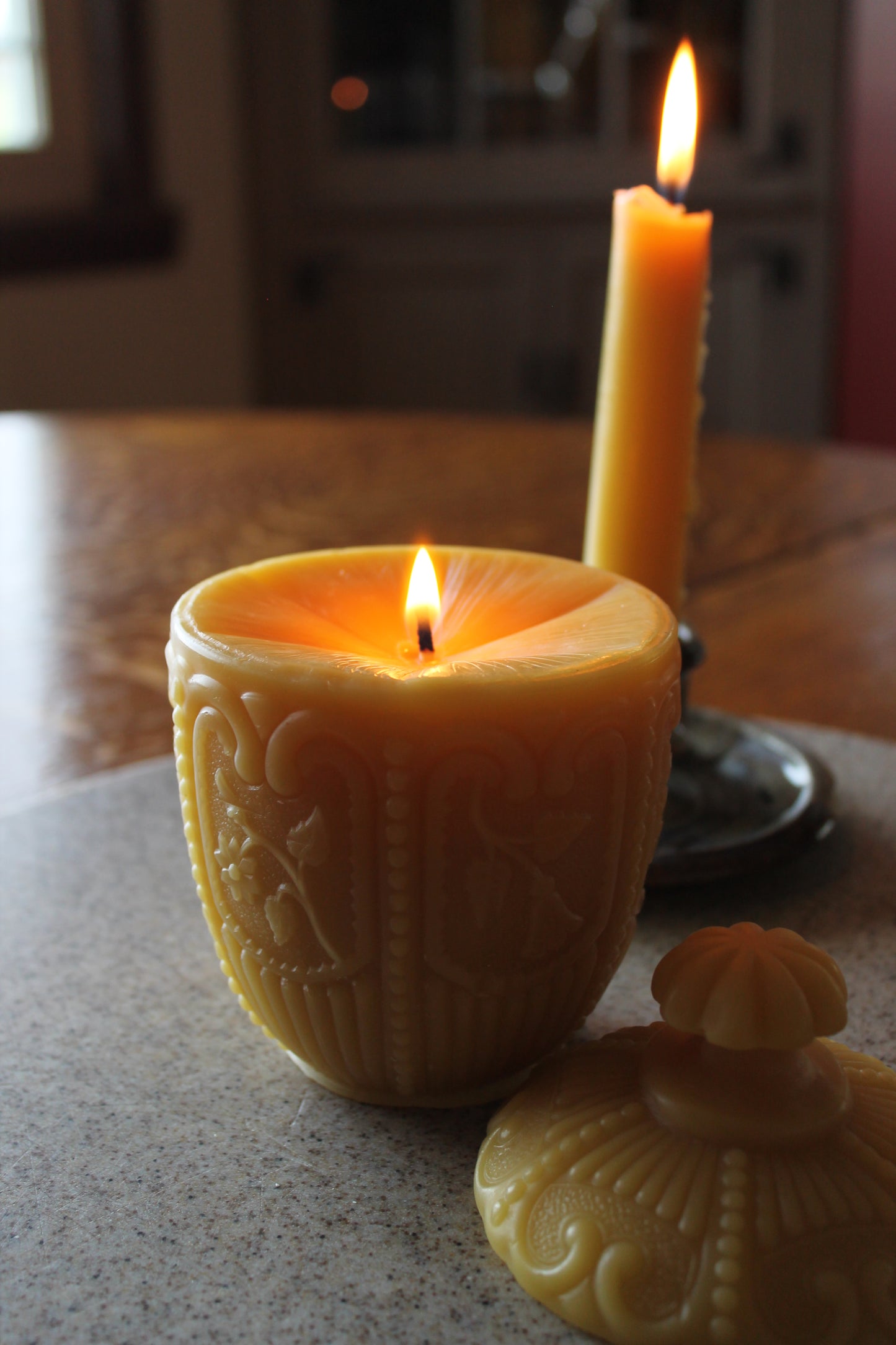 Candy Dish Candle